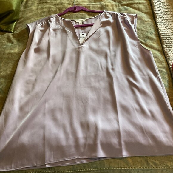 Banana Republic Sleeveless Blouse Size XL - Picture 3 of 5